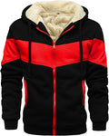 Men's Winter Fleece Thermal Jacket Sherpa Lined Hoodie (Style GF8D)