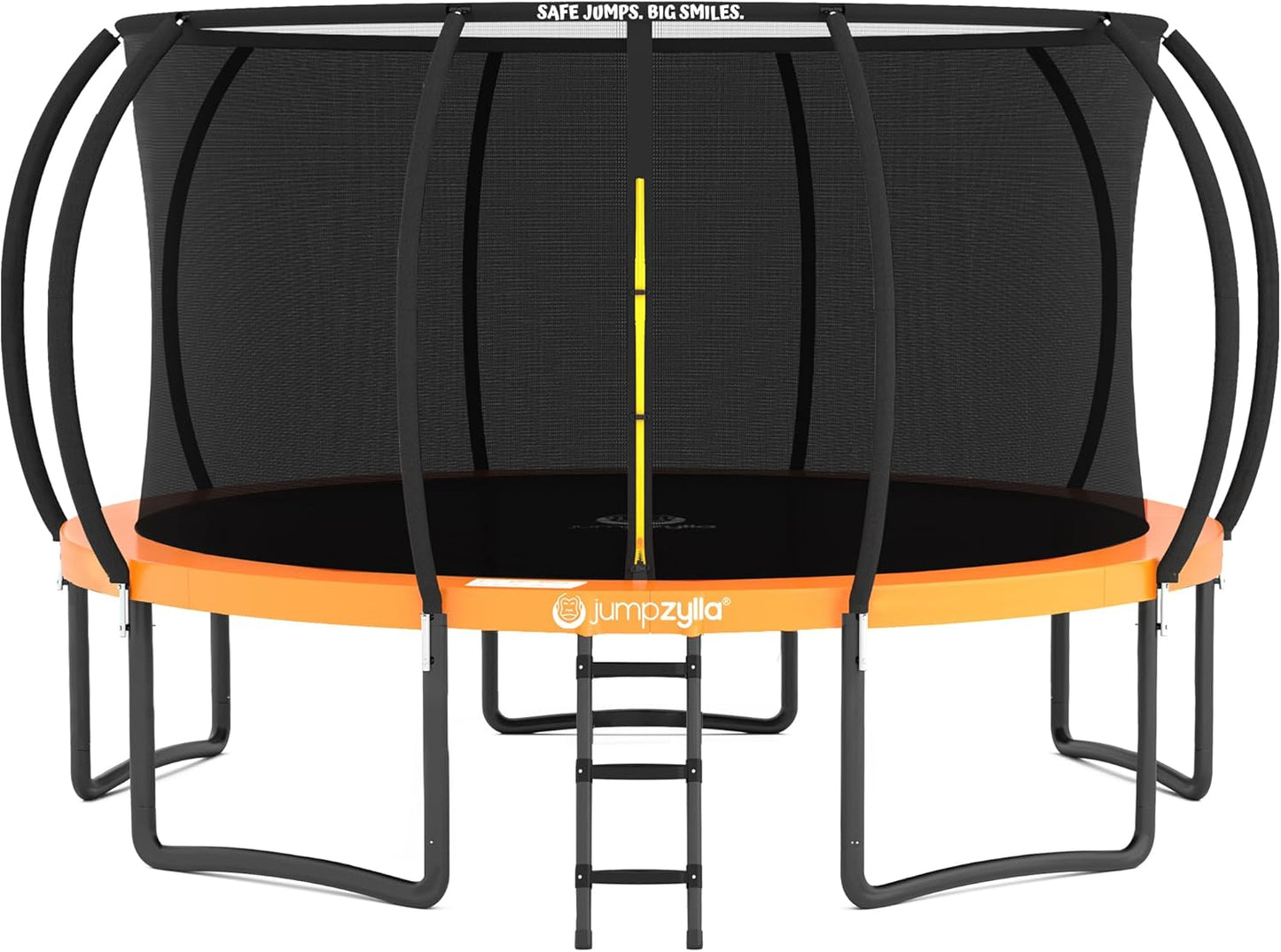 Jumpzylla Trampoline Outdoor 8FT to 16FT with Enclosure & Ladder