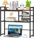 Desk Shelf 31.9 in Desktop Organizer Shelf - Compact 3-Tier Display