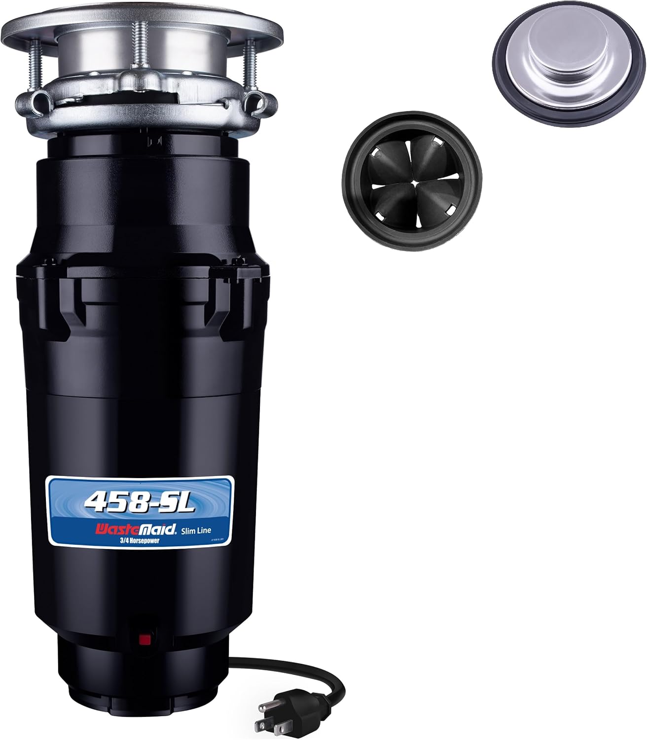 Waste Maid 10-US-WM-458-SL-3B Garbage Disposal with 3/4 HP