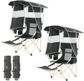 Nice C Chair with Canopy for Camping, Fishing, and Beach Use