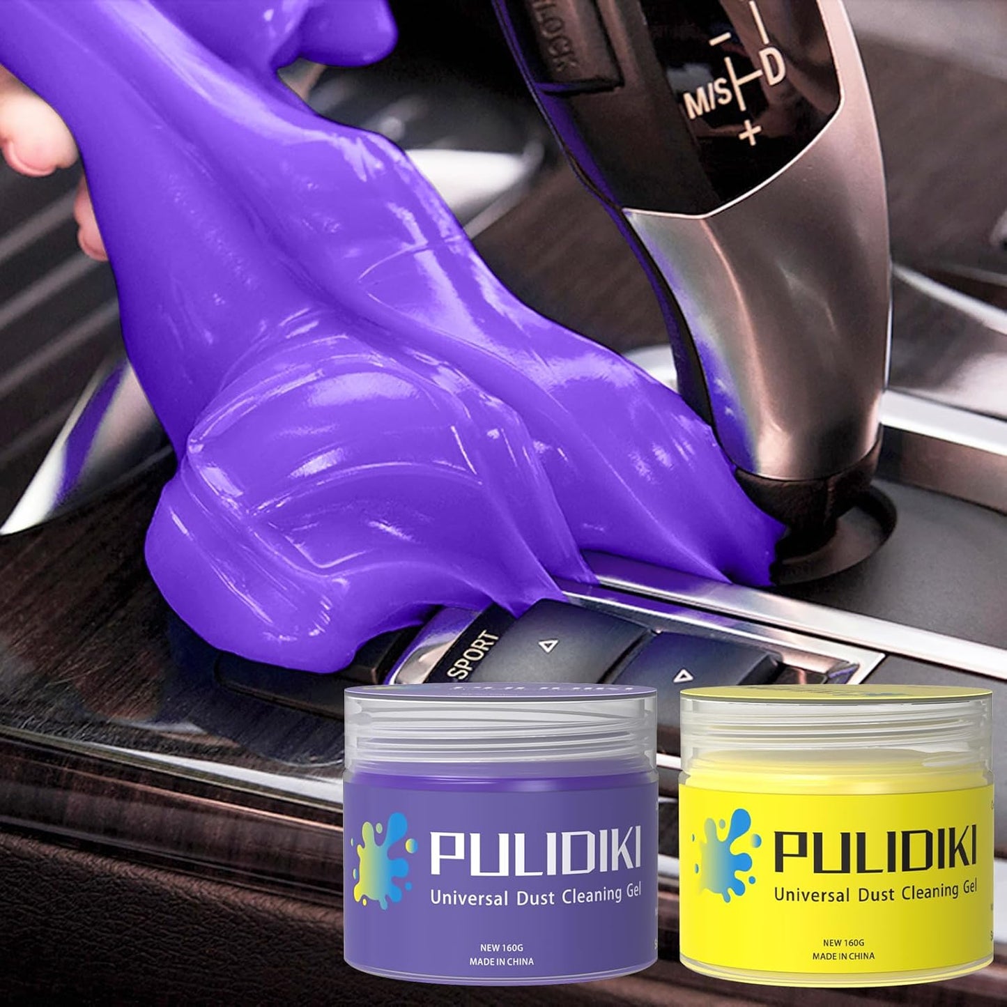 PULIDIKI Car Cleaning Gel - Effortless Detailing