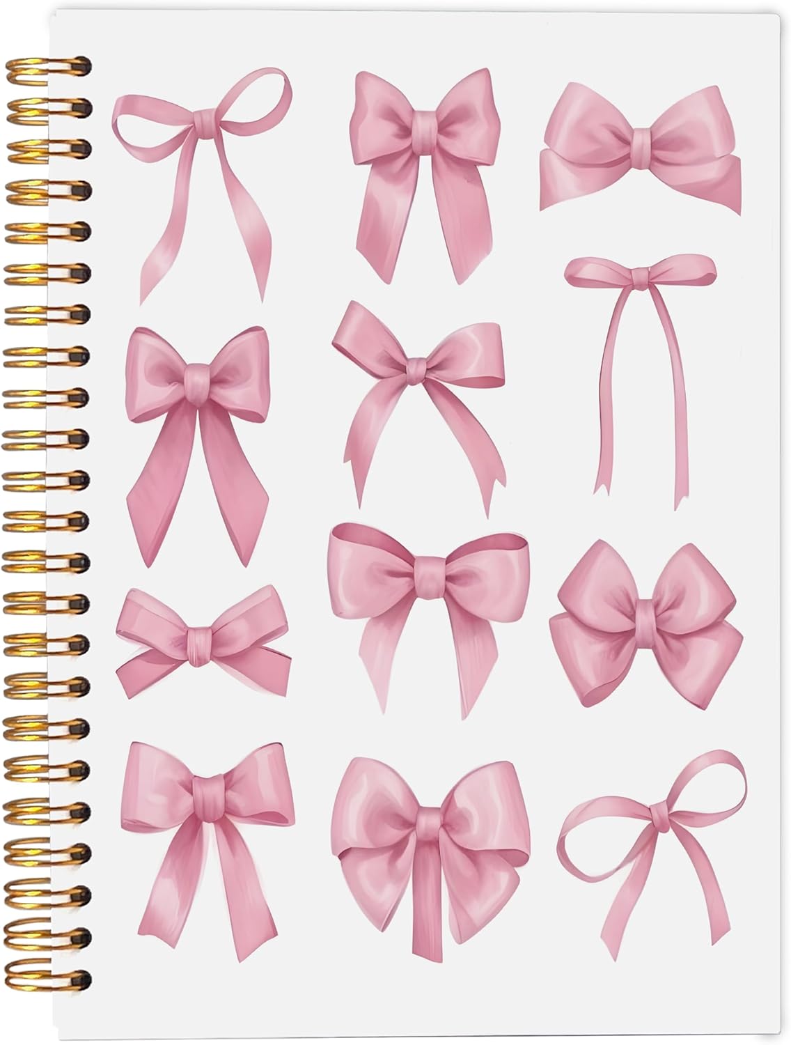Preppy Pink Bow Journal - Organize Stylishly!