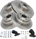 Front & Rear Ceramic Brake Kit for 2002-2003 Subaru Impreza WRX