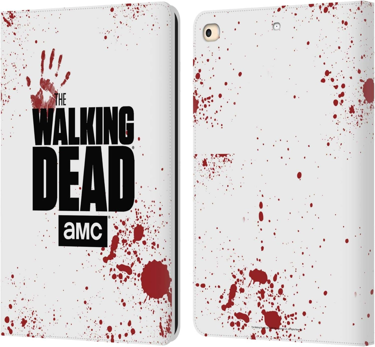 AMC The Walking Dead Leather Wallet Case for iPad 9.7 2017/2018