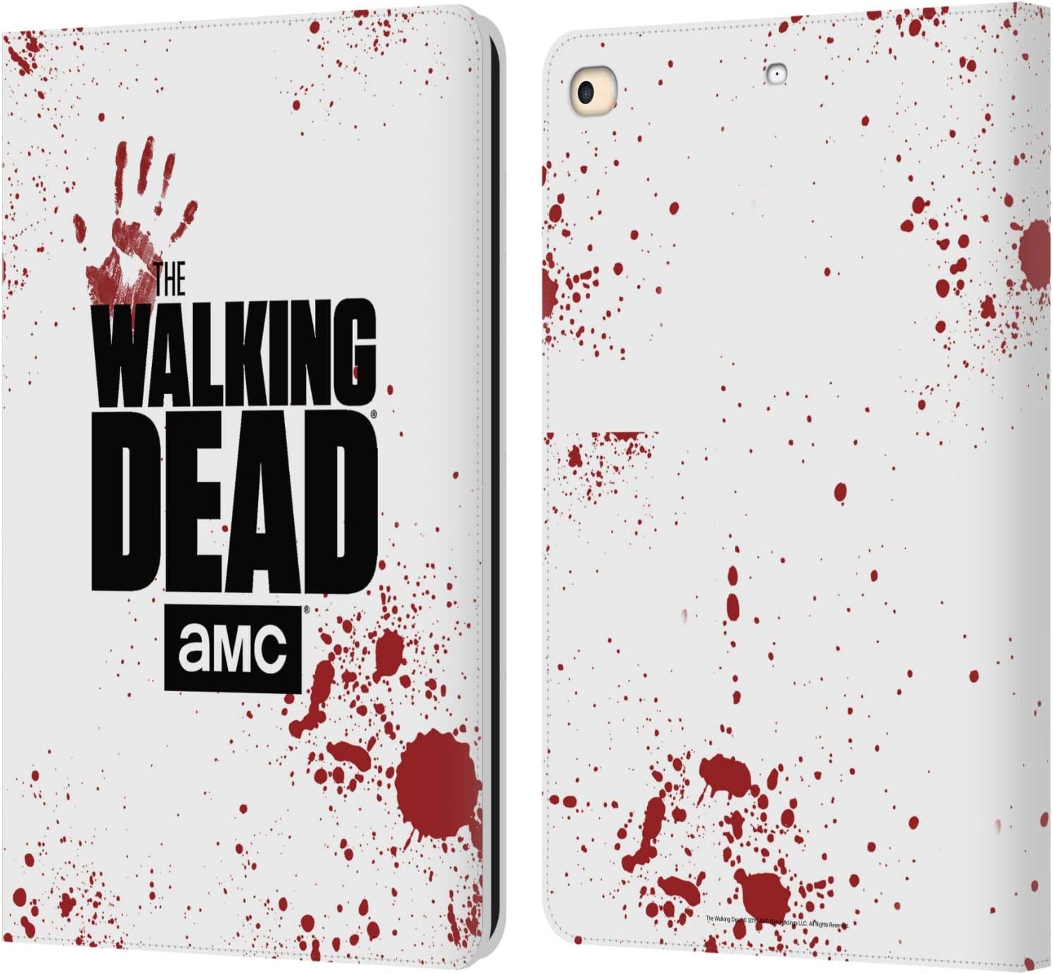 AMC The Walking Dead Leather Wallet Case for iPad 9.7 2017/2018