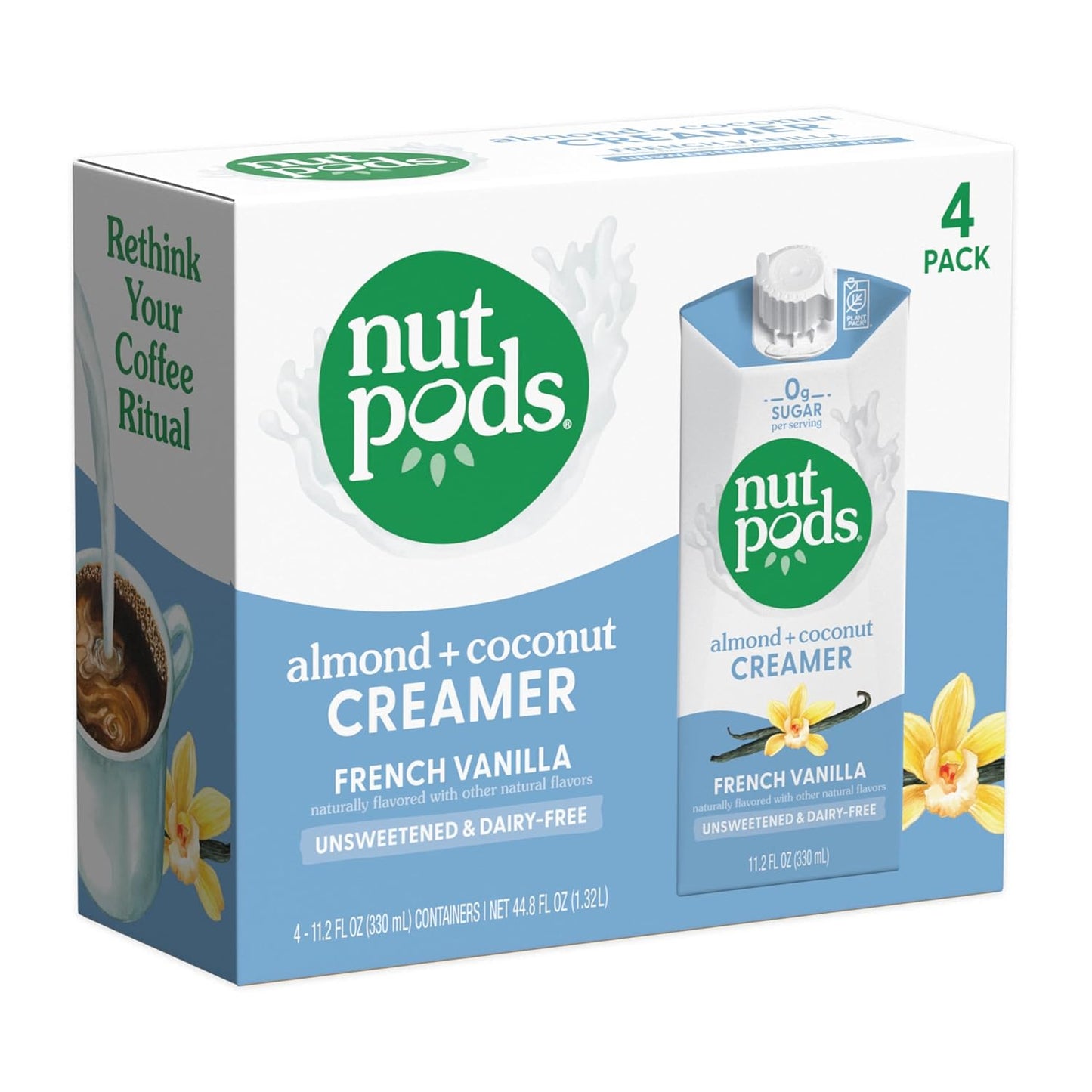 Nutpods French Vanilla Creamer - Keto-Friendly Bliss