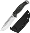 Kizer Ursa Major Fixed Blade Knife - Sharp Nitro-V Hunting Knife