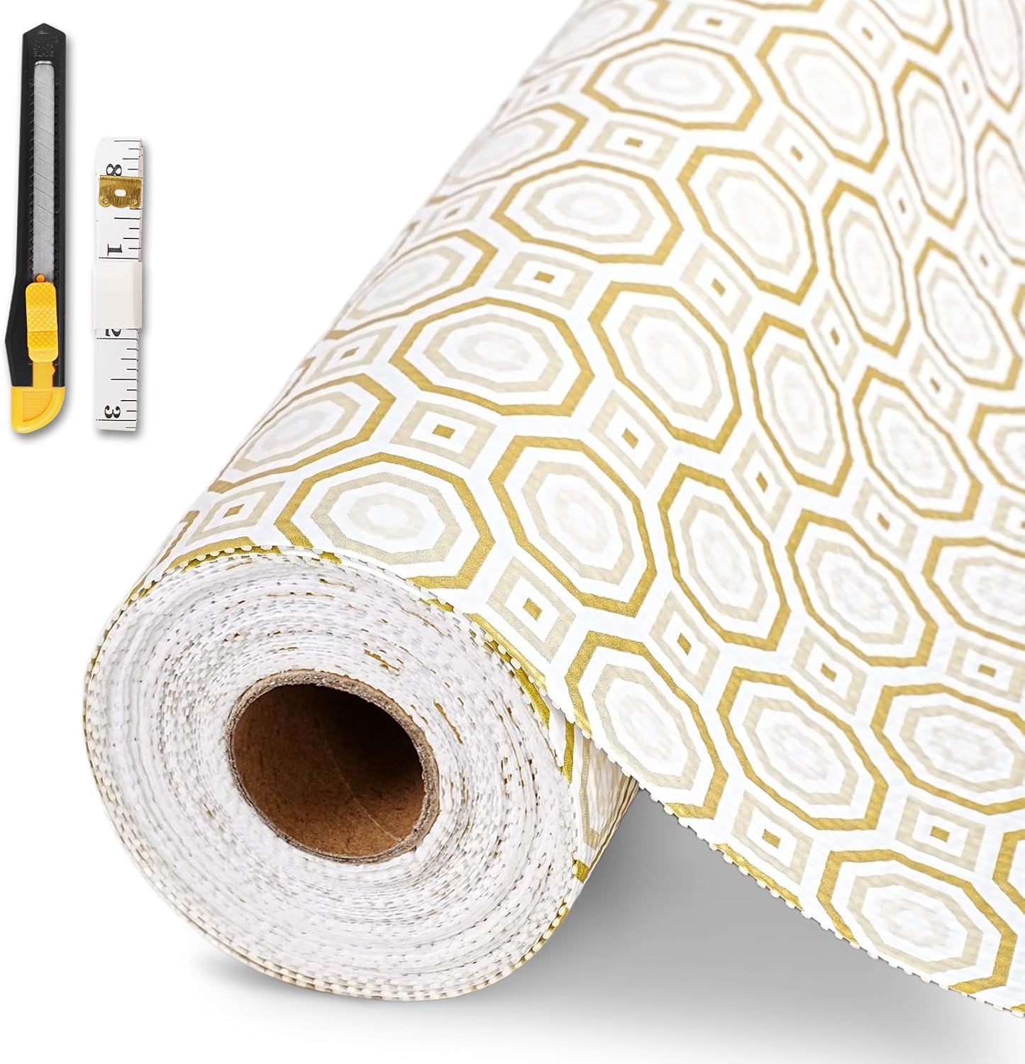 Non-Adhesive Kitchen Cabinet Liner 18in x 20FT for Protection
