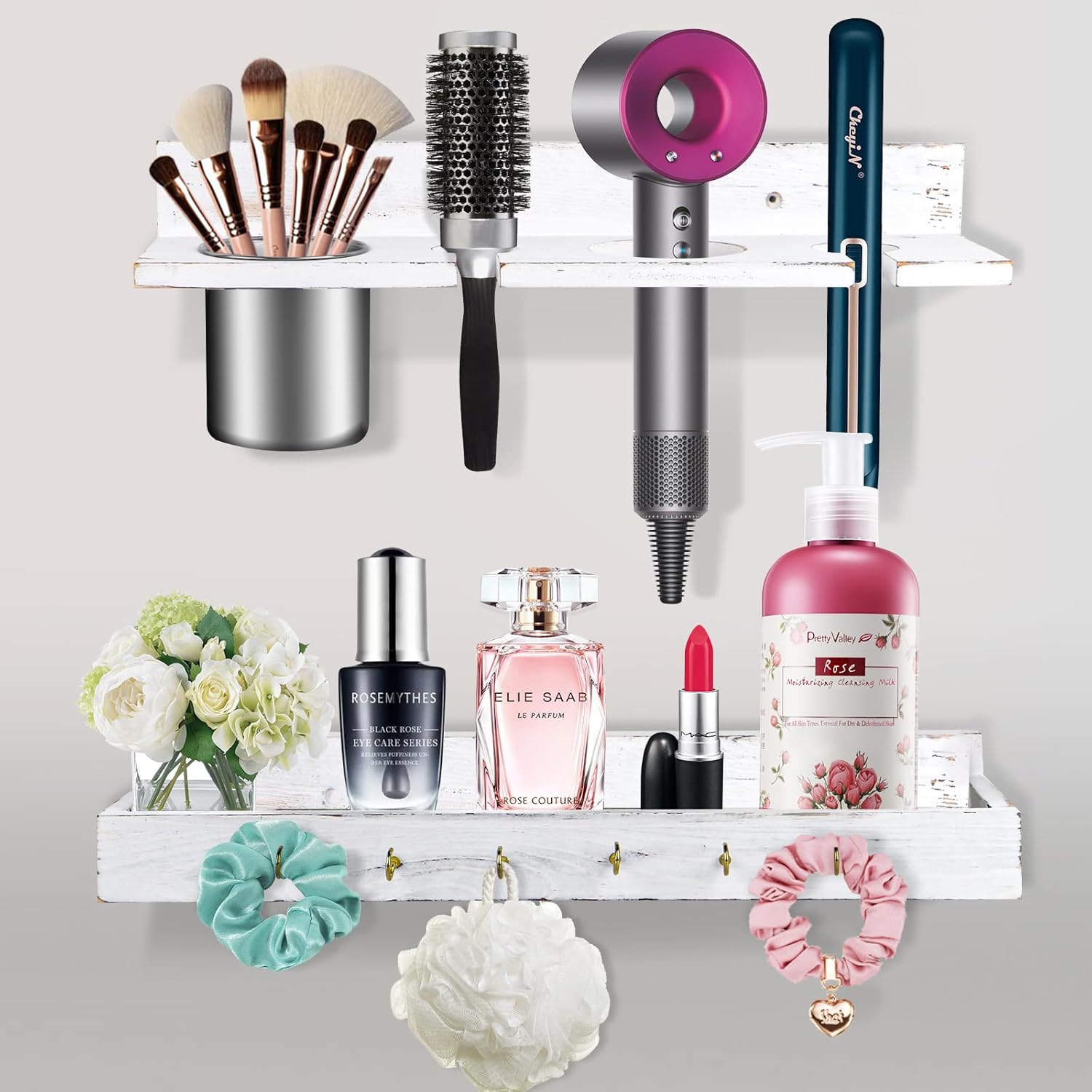 Stylish Hair Tool Organizer - Keep Hot Tools Handy!