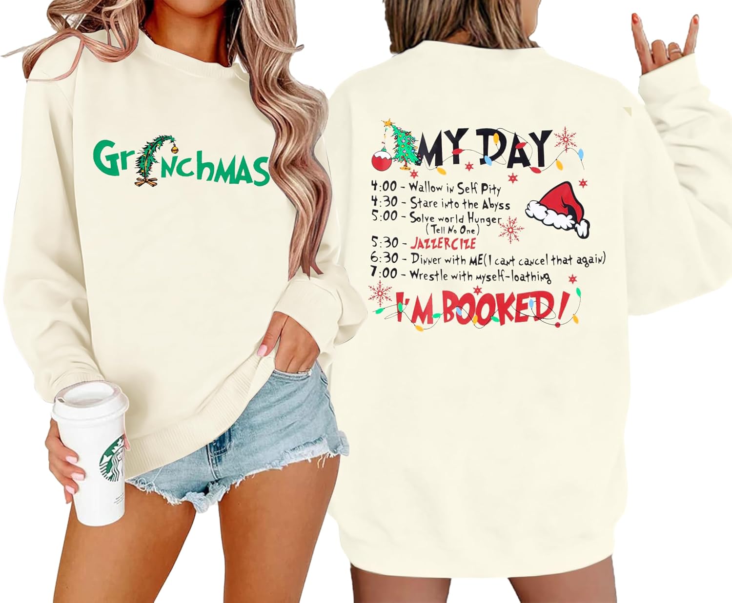 Christmas Bliss Hoodie by VILOVE