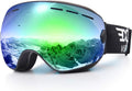 EXP VISION Anti-Fog Snow Goggles - Crystal Clear Vision