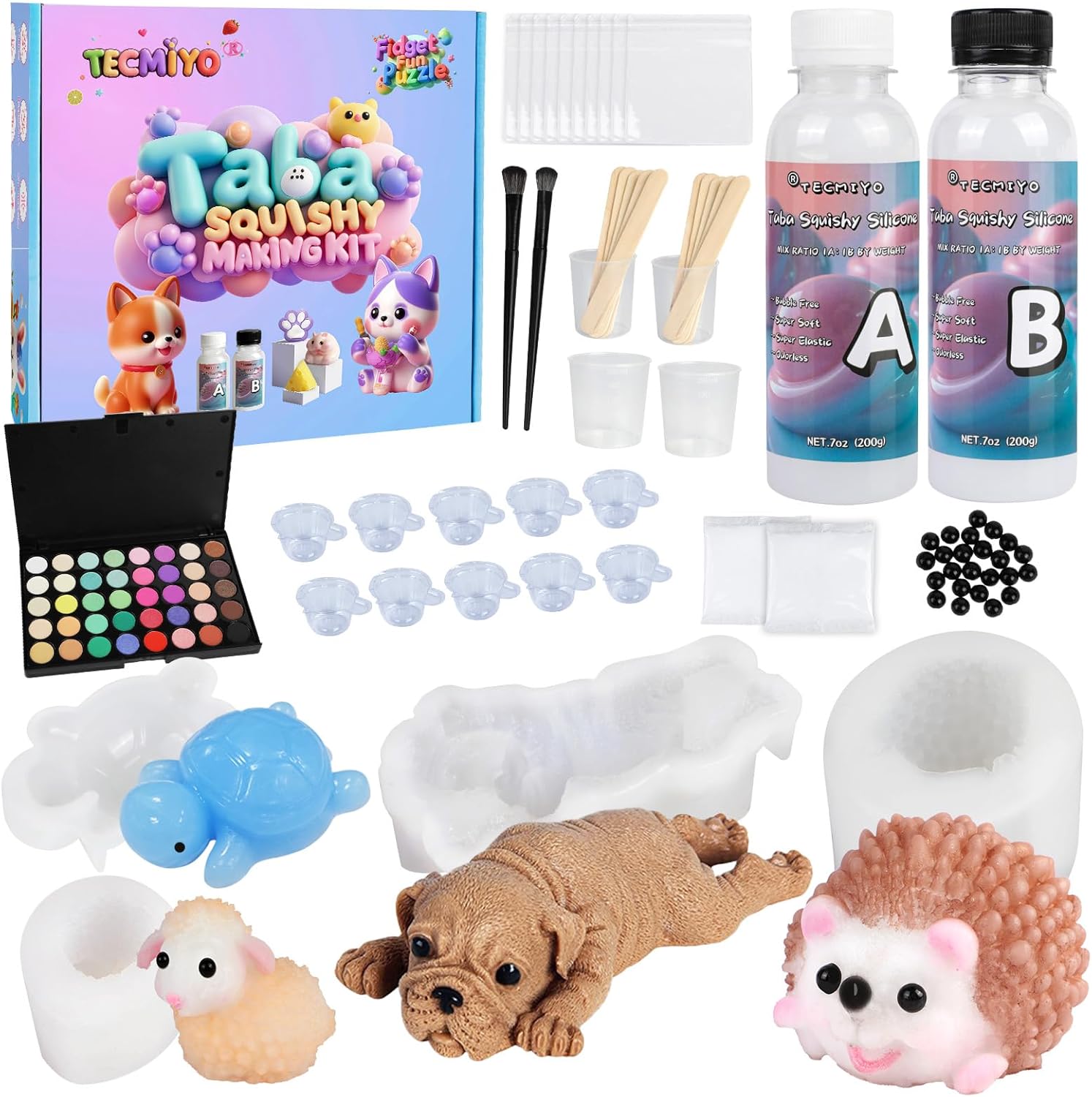 DIY Taba Squishy Kit - Create Unique Animal Squishies Easily