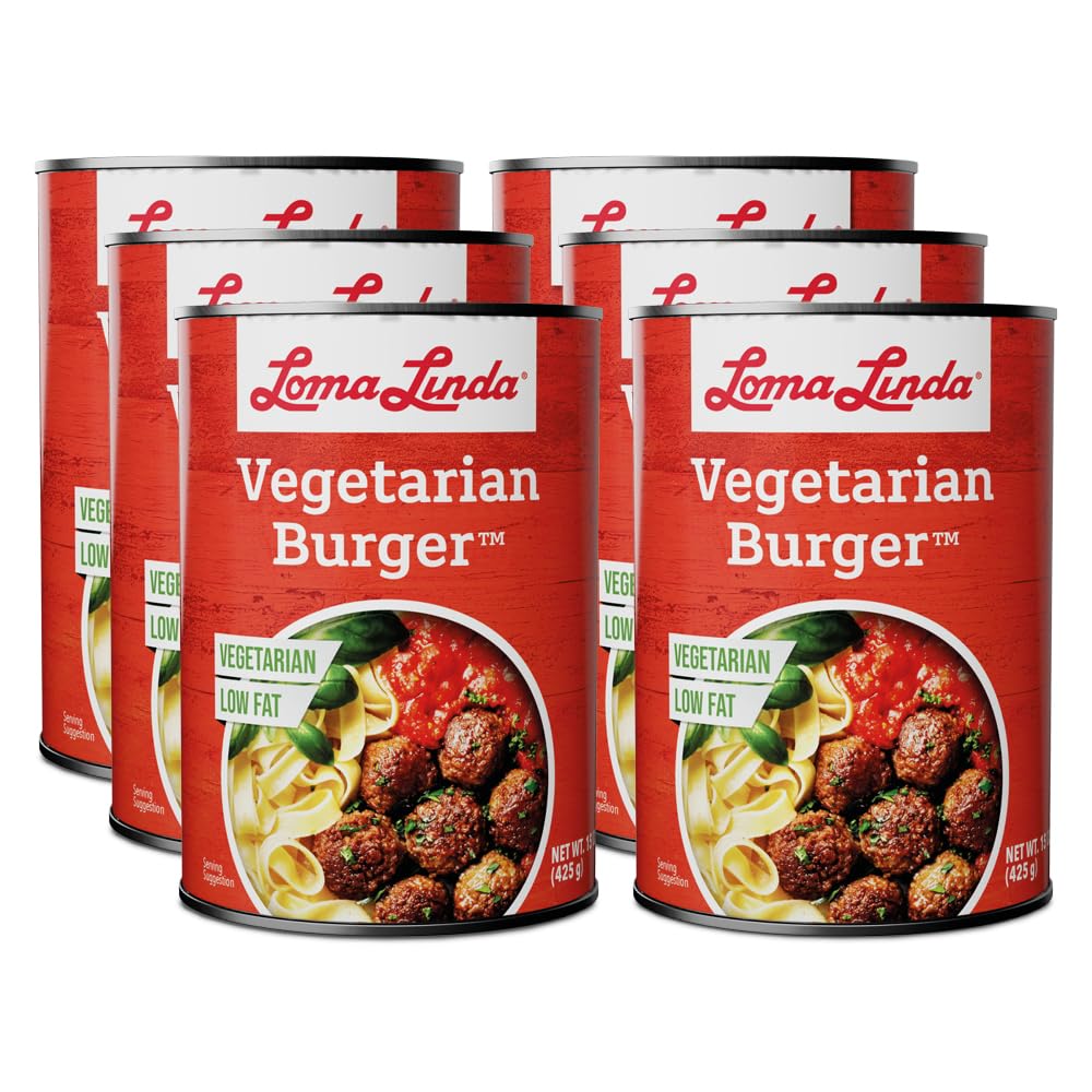 Loma Linda Plant-Based Meats Vegetarian Burger 6 Pack Review