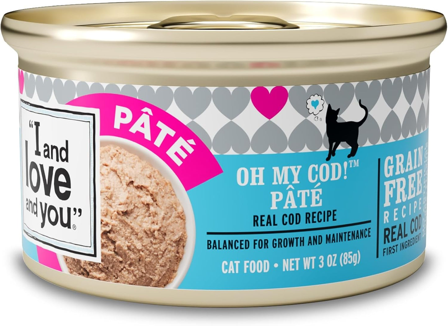 I and love and you Wet Cat Food - Oh My Cod Pate Review