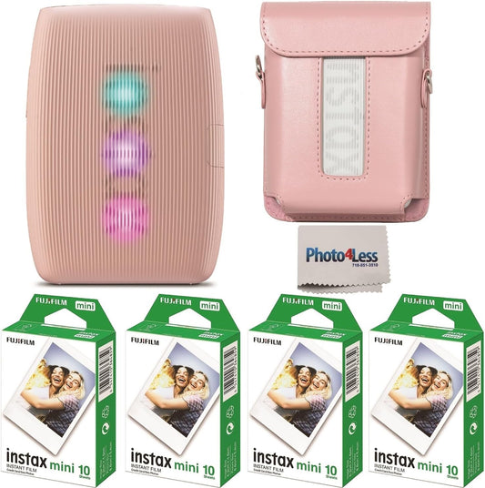 Fujifilm Instax Mini Link 3 Printer Bundle with Film & Case