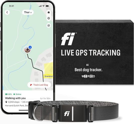 Fi Series 3 Smart Dog Collar - GPS Tracker with Activity Monitor