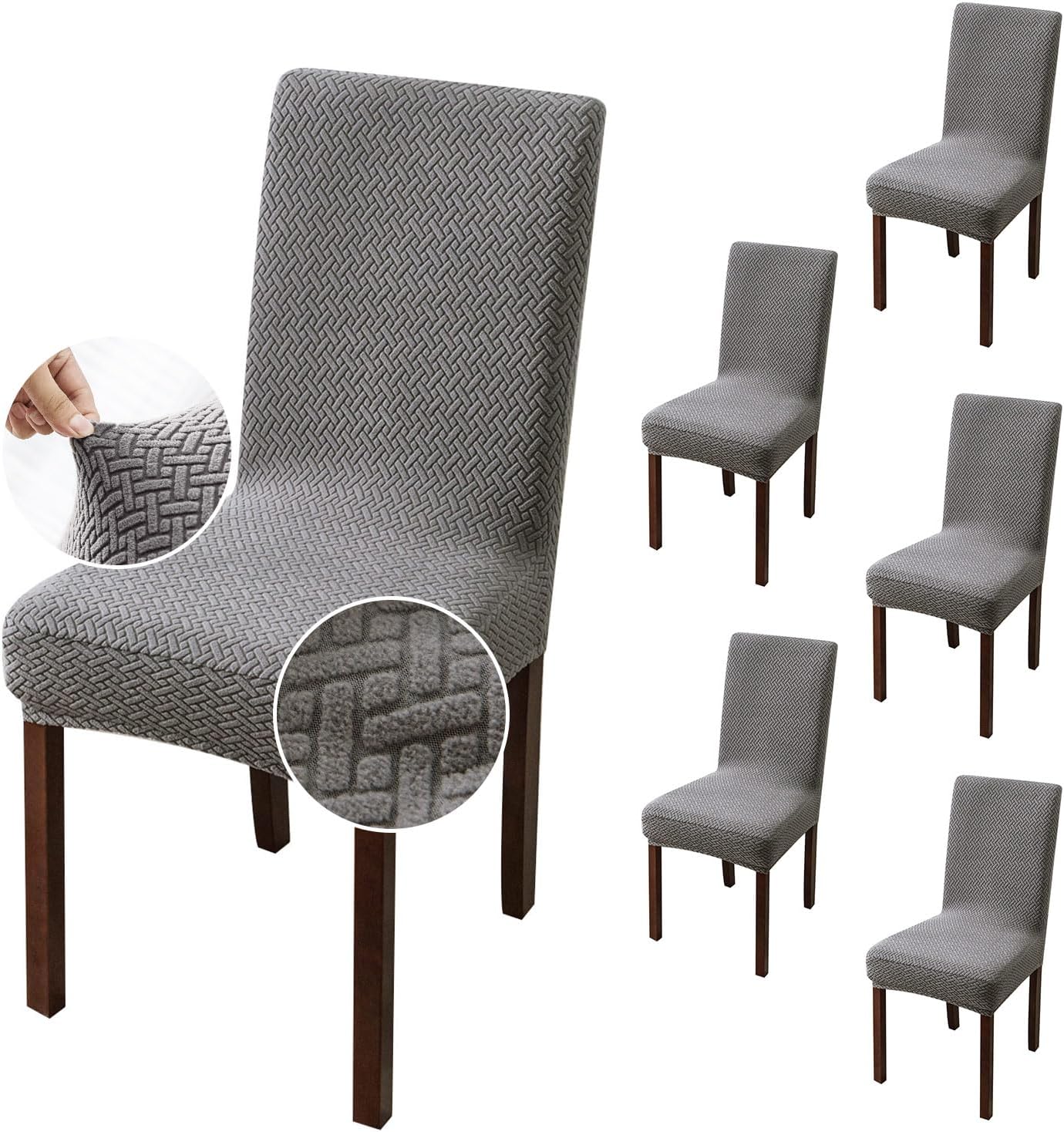 Genina Chair Covers for Dining Room Chairs - Stylish & Durable