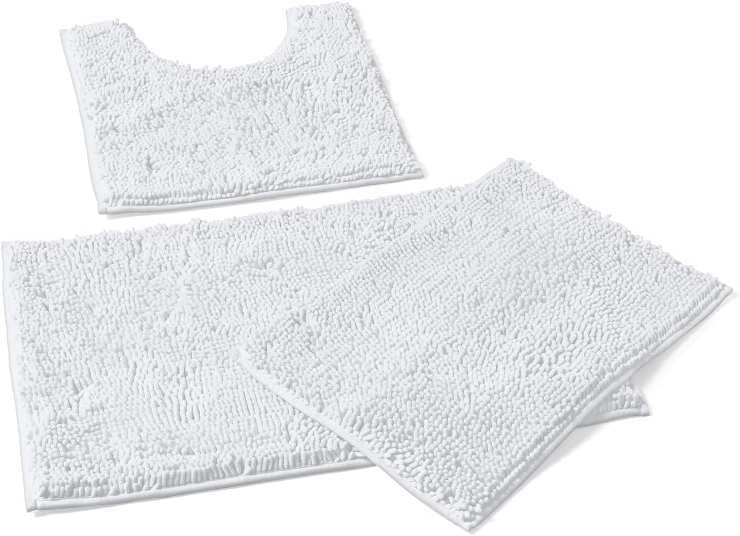 LuxUrux 3-Piece Bathroom Rug Set for Ultimate Comfort & Style