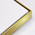 Metal Canvas Frame for 24x36 Oil Paintings - Gold floater frame