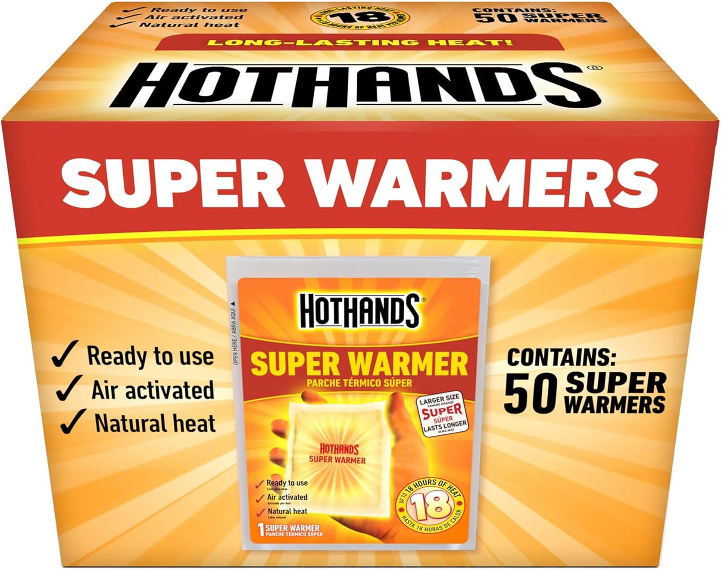 HotHands Hand and Body Super Warmers Bulk 50 pk. Box Review