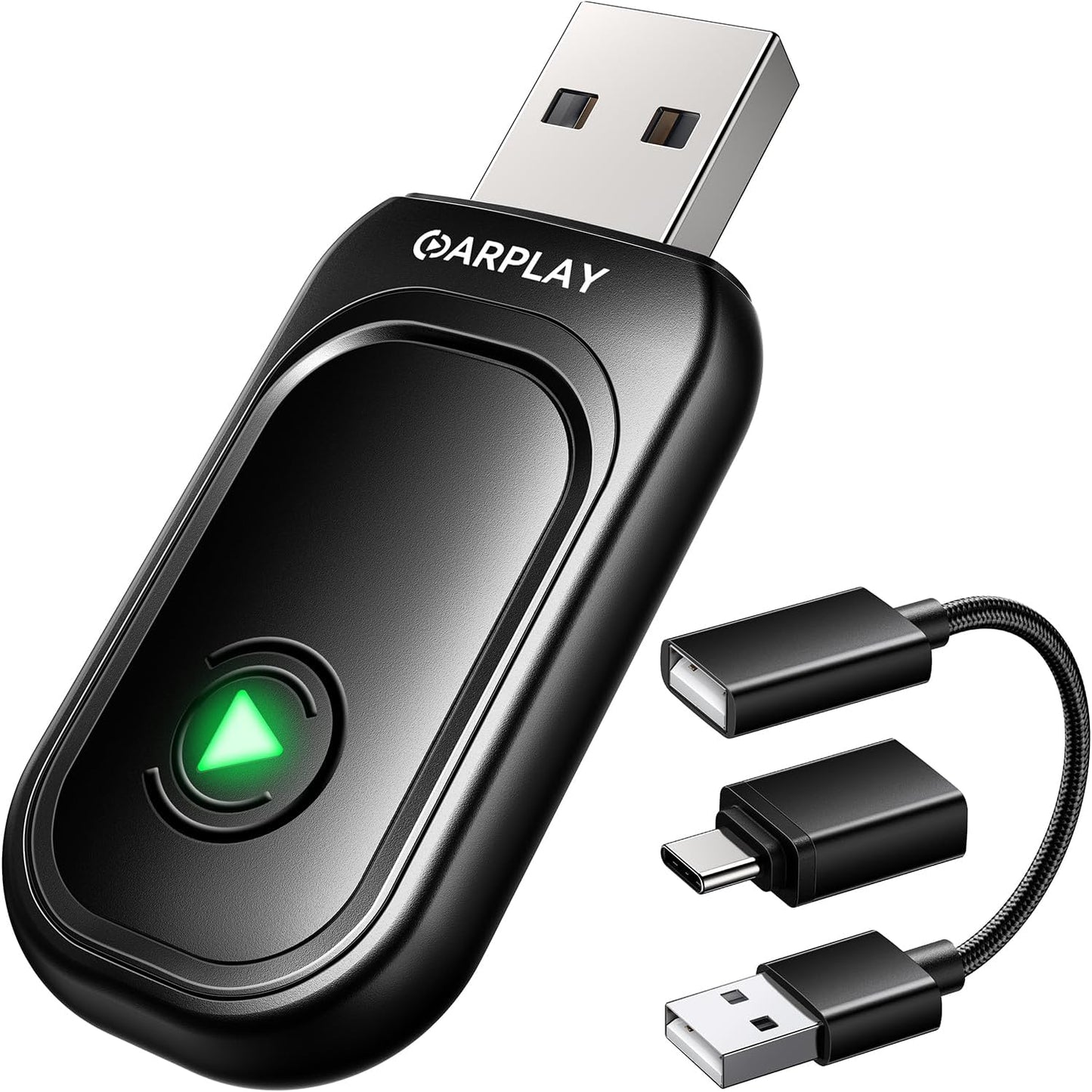 Wireless CarPlay Adapter for iPhone - Convert Wired to Wireless