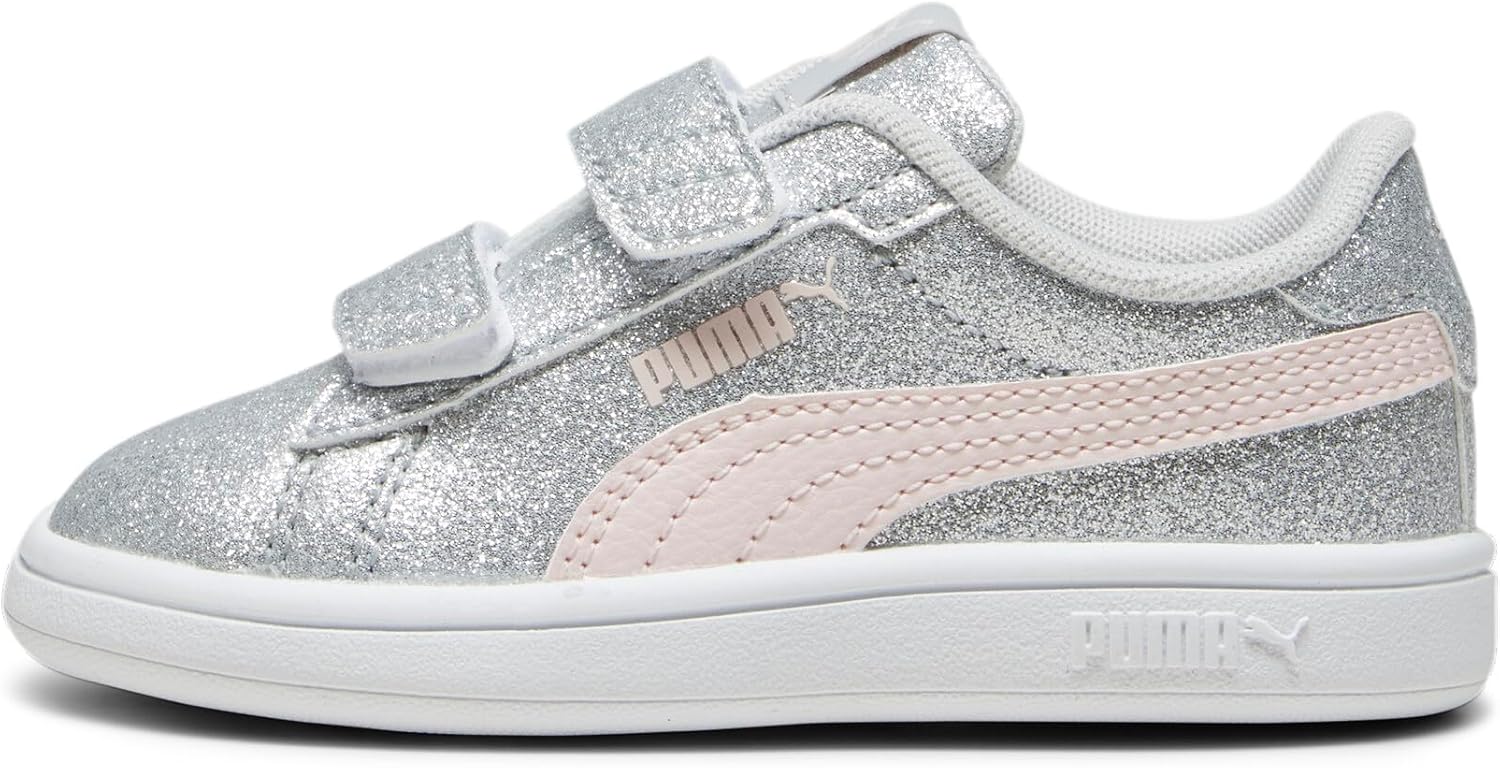 PUMA Unisex-Child Smash Hook and Loop Sneakers for Toddlers