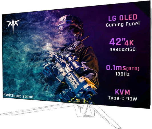 Ultimate Gaming Experience: KTC 42 4K OLED Monitor