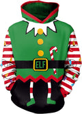 Unisex Kids Ugly Christmas Sweatshirt for Holiday Fun