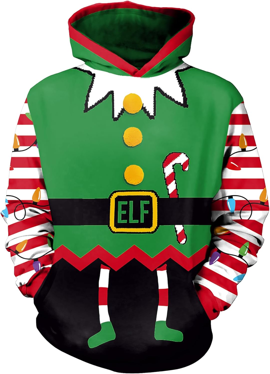 Unisex Kids Ugly Christmas Sweatshirt for Holiday Fun