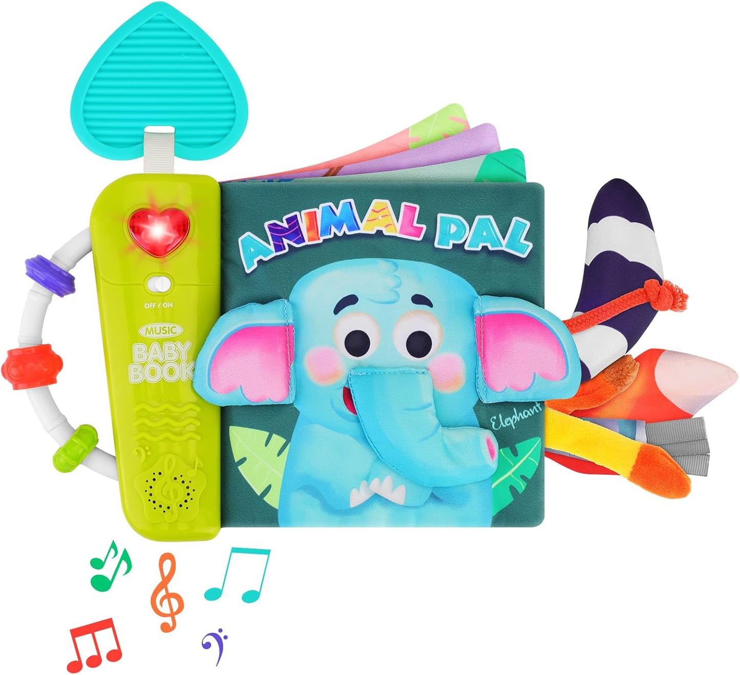 Sensory Baby Cloth Book for Early Learning