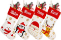 Personalized Christmas Stocking with Custom Embroidered Name - 18in