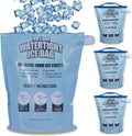 Large Leakproof Ice Bag for Cooler - Long Lasting Reusable Ice Packs