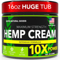 Hemp Cream Maximum Strength (16 oz) - Instant Cool Relief