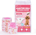 Pet Soft Disposable Dog Diapers - Female Dog Diapers with Adjustable
