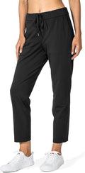 G Gradual Womens 7/8 Stretch Ankle Sweatpants with Deep Pockets