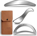 Moon Shape 3 in 1 Stainless Steel Muscle Scraper Tools Set - Versatile