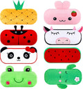 16 Pcs Cute Cartoon Pencil Cases Bulk - Kawaii Plush Pencil Pouches