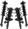 Front and Rear Strut & Coil Spring Set for 13-17 Honda Accord - 4