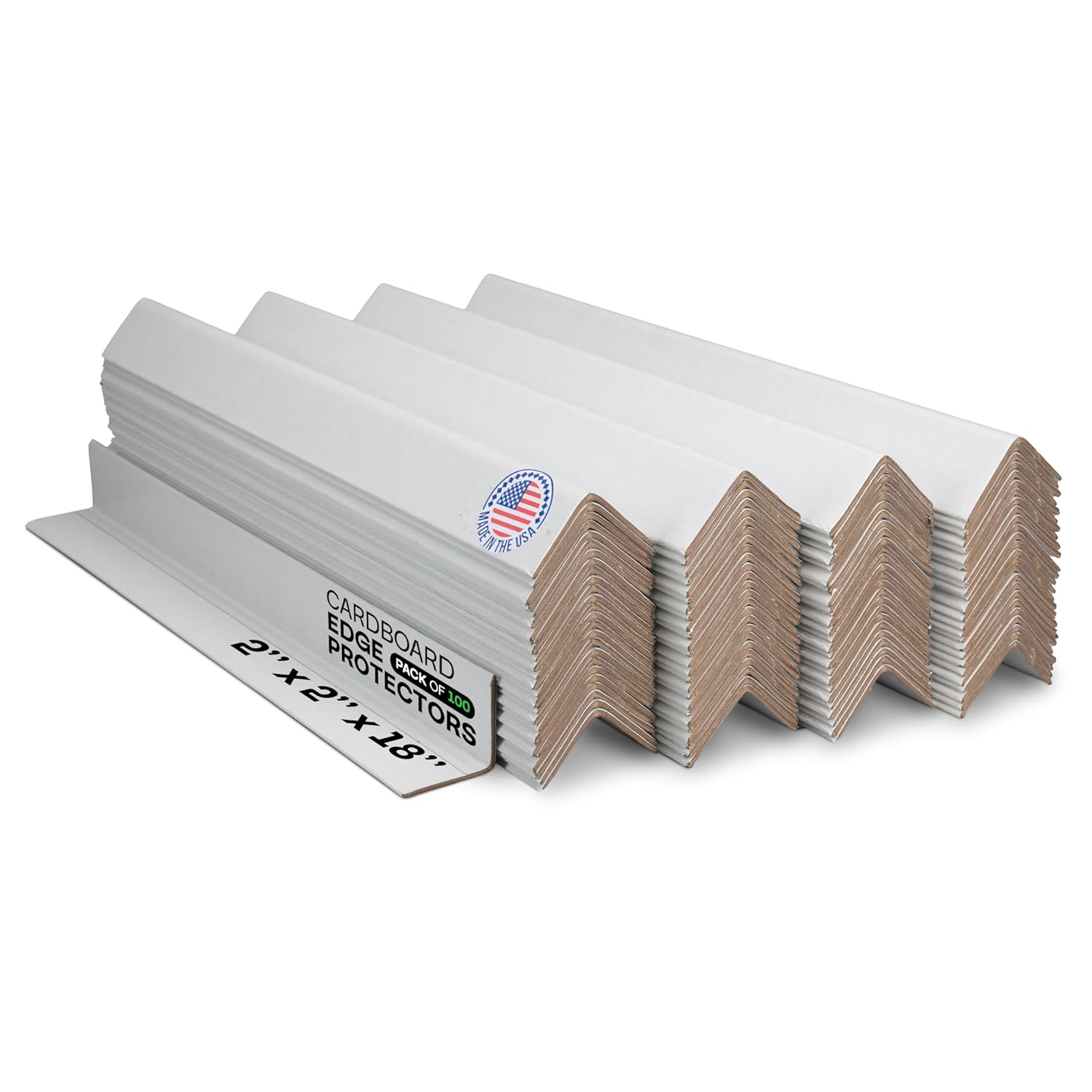 Cardboard Edge Protector 2 X 2 X 18 for Safe Shipping