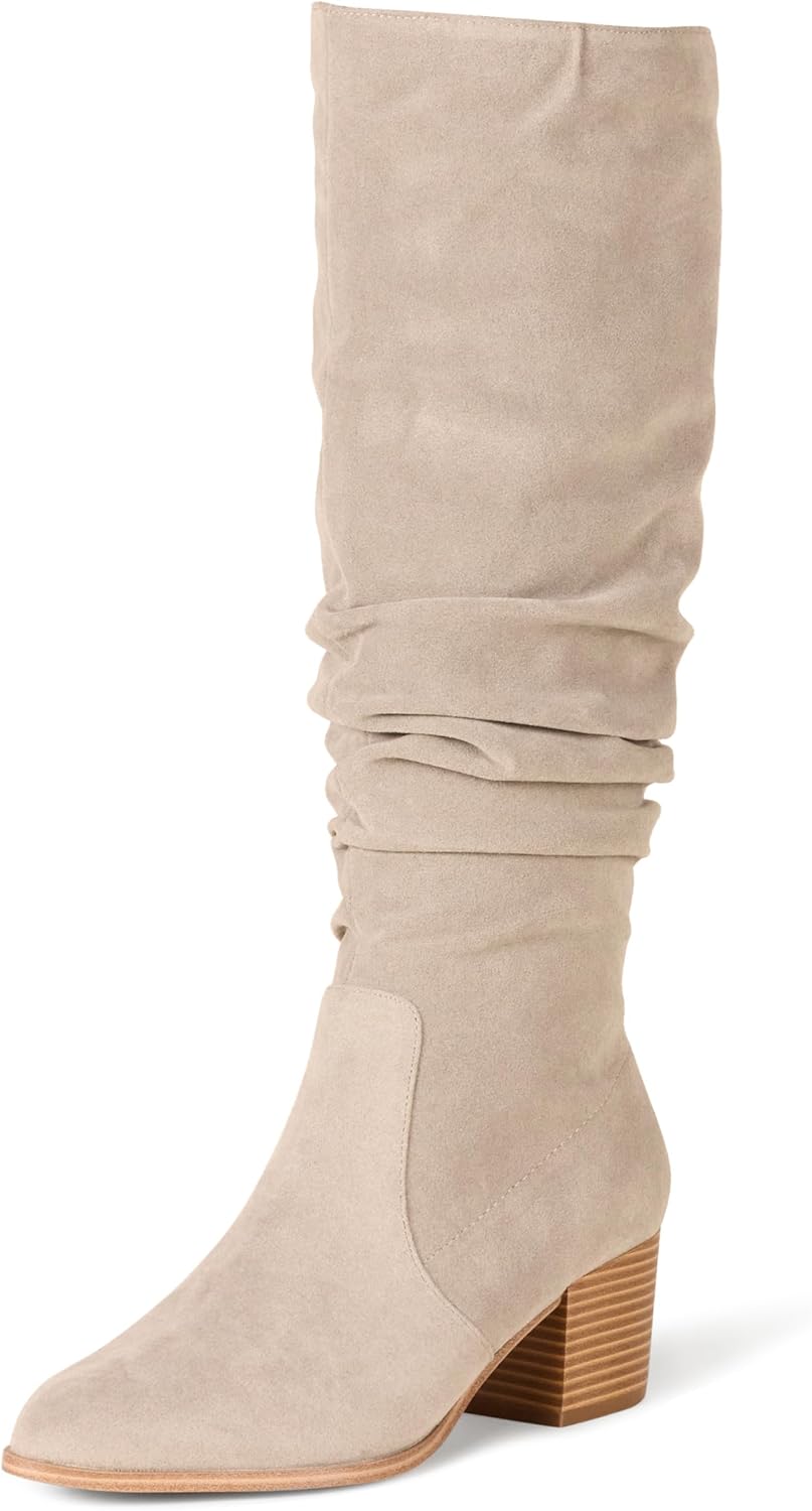 Stylish Tall Block Heel Boots for Women with Comfort Features
