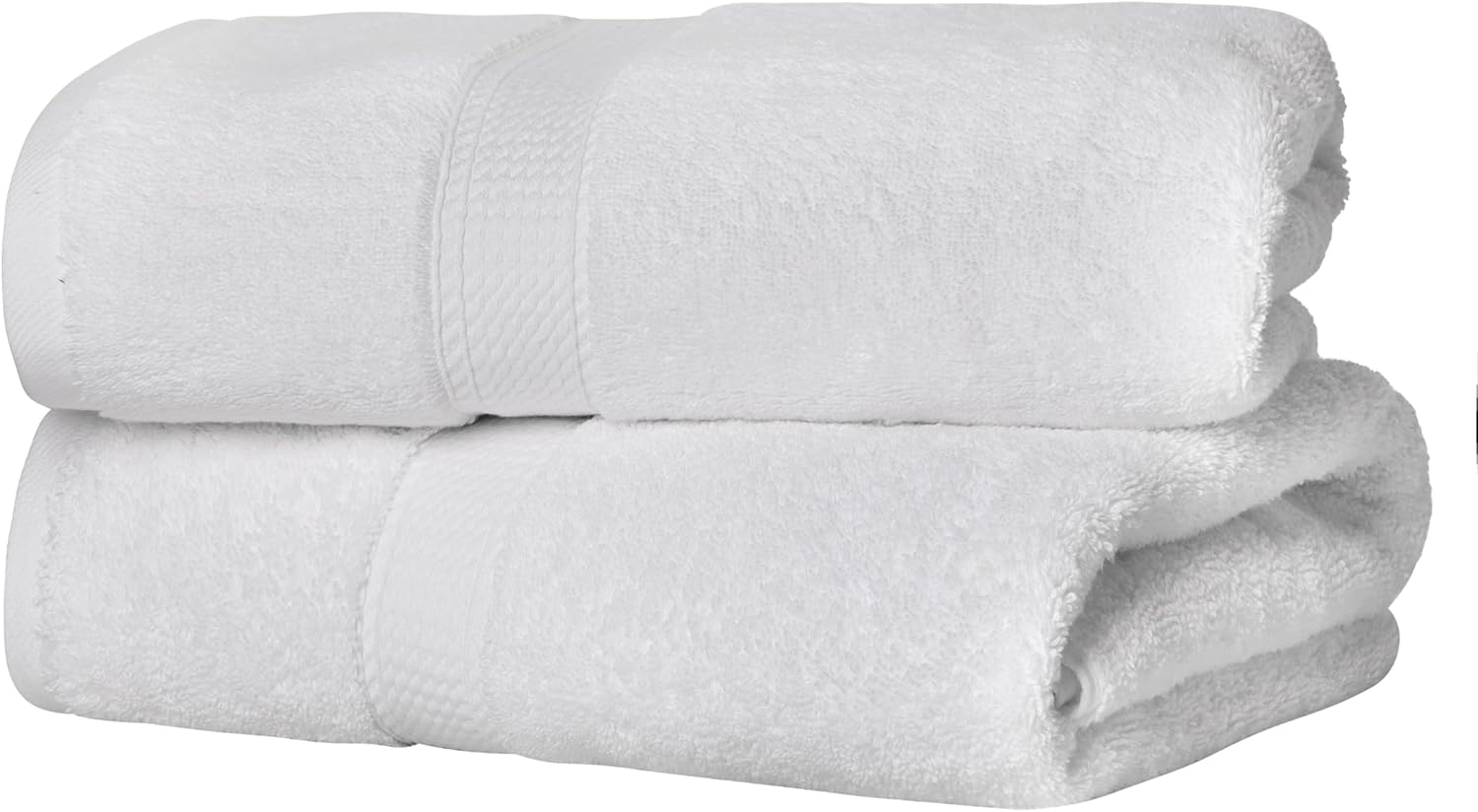 Superior Egyptian Cotton Pile Bath Towel Set of 2 for Luxury