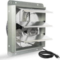 14 Inch Shutter Exhaust Fan for Garages, Attics, and Greenhouses
