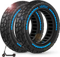 8.5x2 Scooter Solid Tires 2PCS - Tubeless Upgrade for 50/75-6.1 Wheels