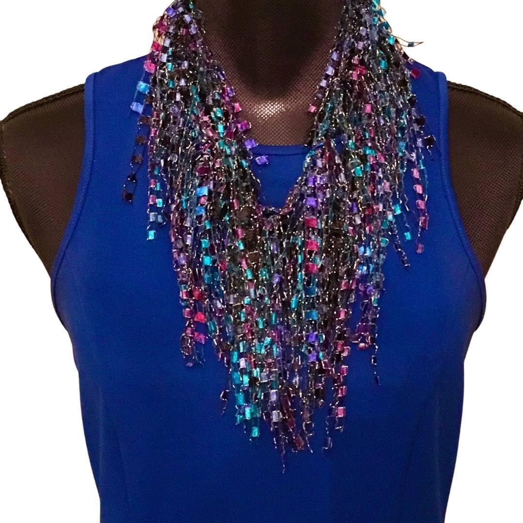 Scarf Necklaces for Women Dressy - Handmade Fashion Accessories