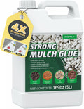 Heavy-Duty Mulch Glue Concentrate - Clear, Long-Lasting Bond