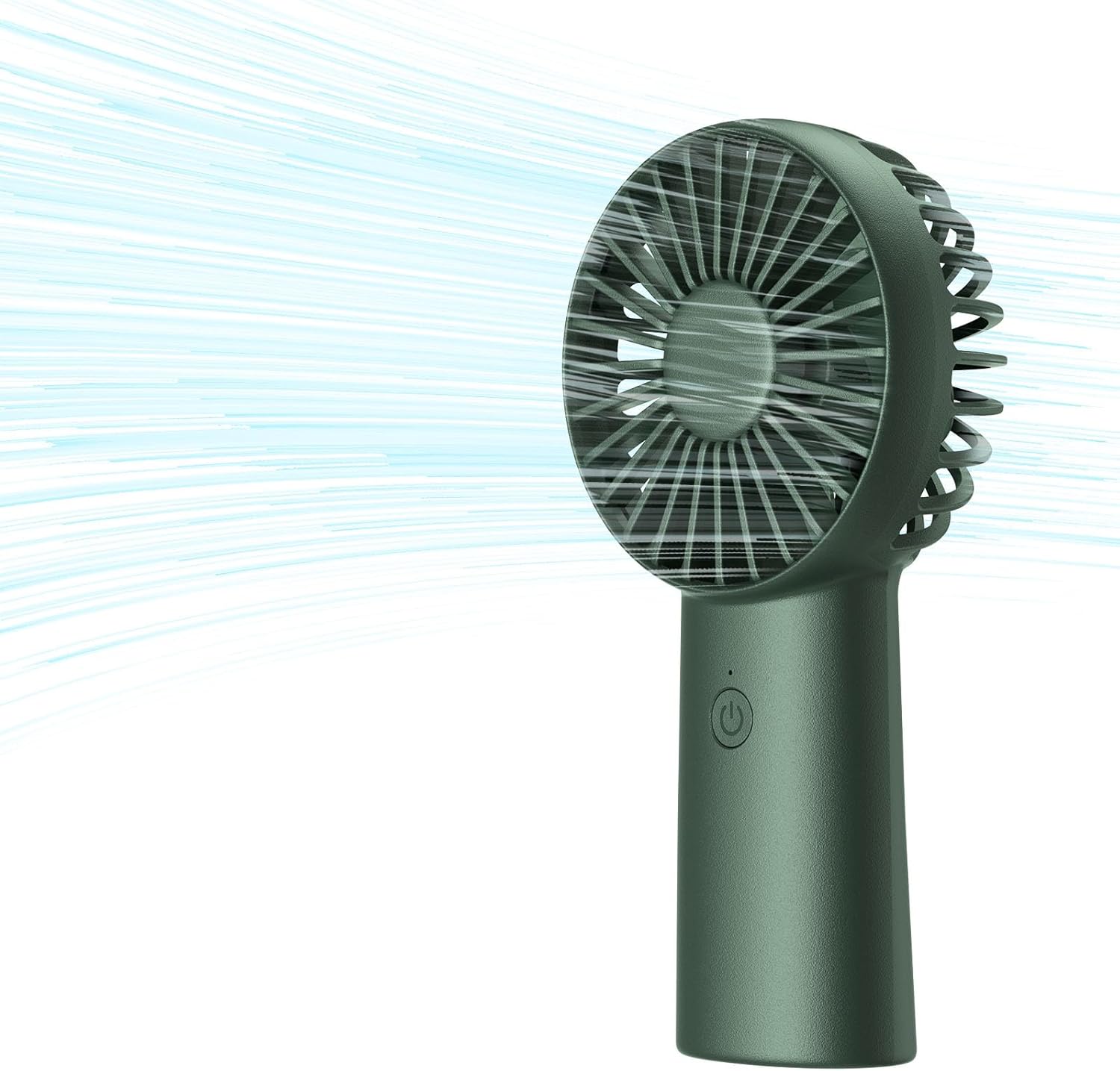 JISULIFE Handheld Fan: Compact 3-Speed Cooling