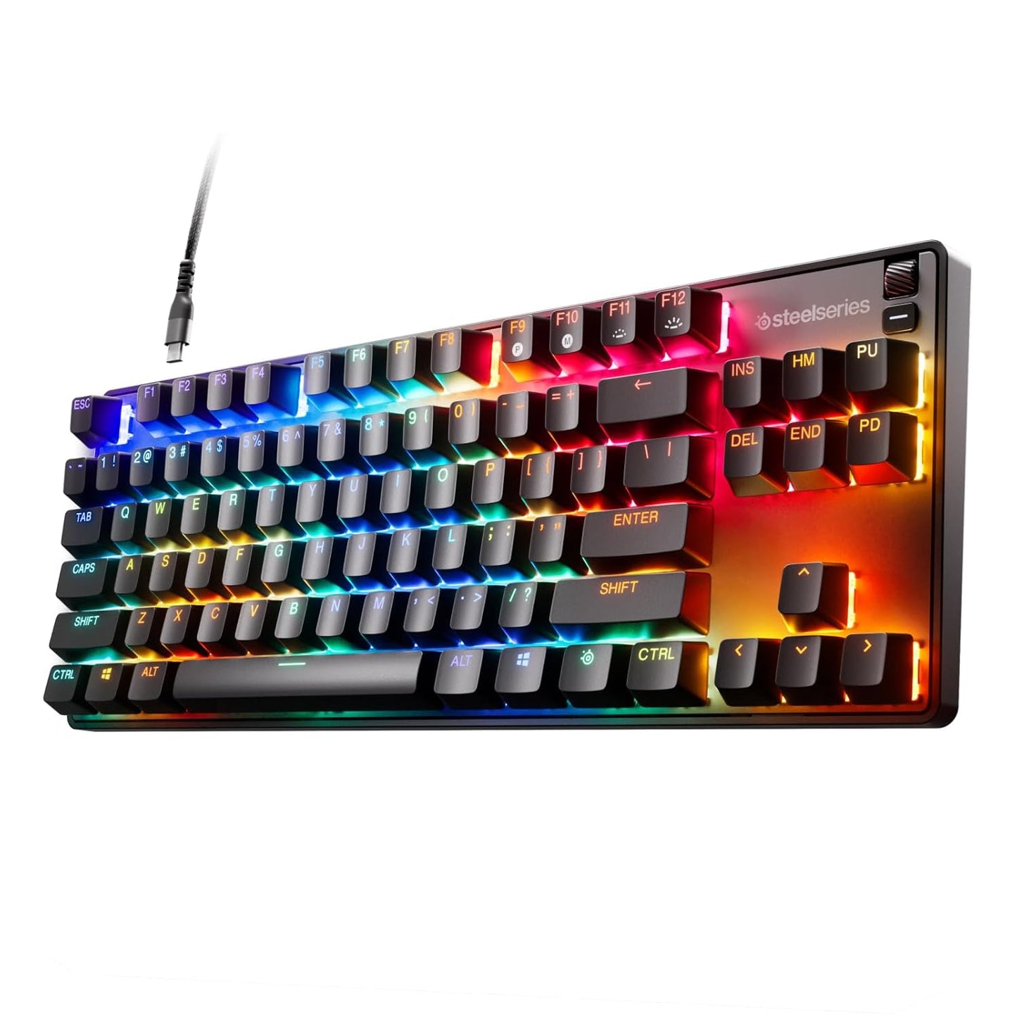 SteelSeries Apex 9 Mini TKL Gaming Keyboard with Optical Switches