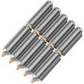 Weld-On Bullet Barrel Hinges 6 in 5-Pack - Heavy Duty Weldable Hinge