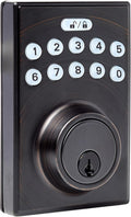 Electronic Keypad Deadbolt Door Lock with Touch-Control - Oil Bronze